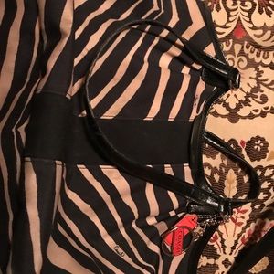 Coach Zebra Print Purse